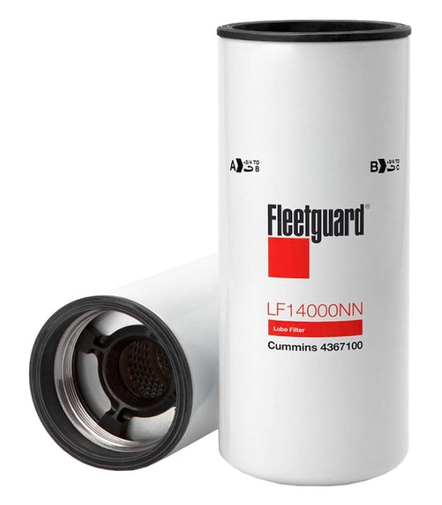 Fleetguard LF14000NN (Upgrade of LF9080) Oil Filter (Pack of 3)