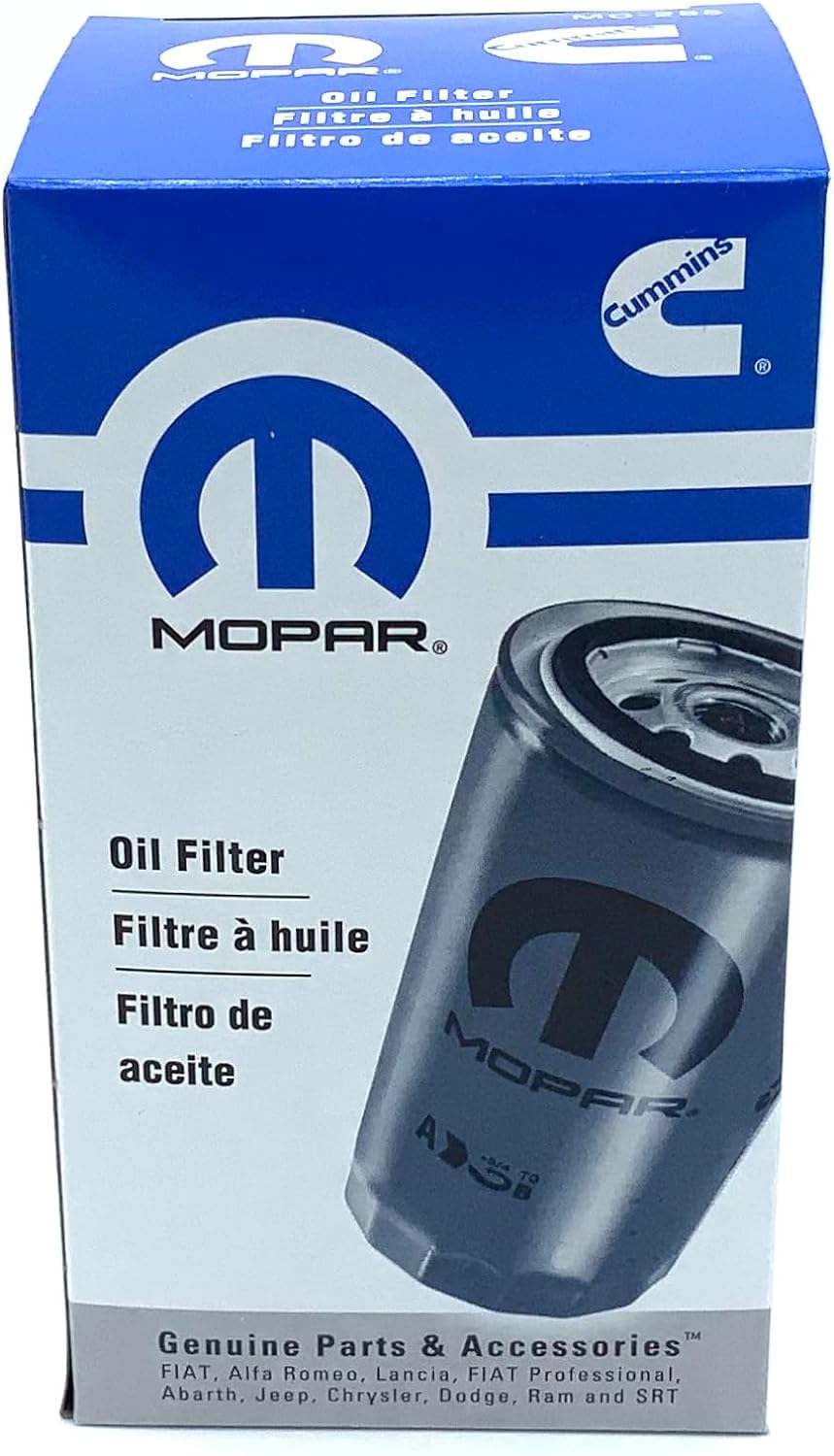 Genuine Chrysler Part 5083285AA Oil Filter